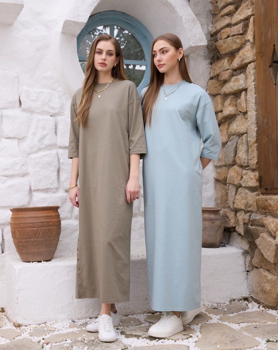 AS SS26 oversize loose T-shirt - Linen Dress Wrap incelemesi ve fiyatı
