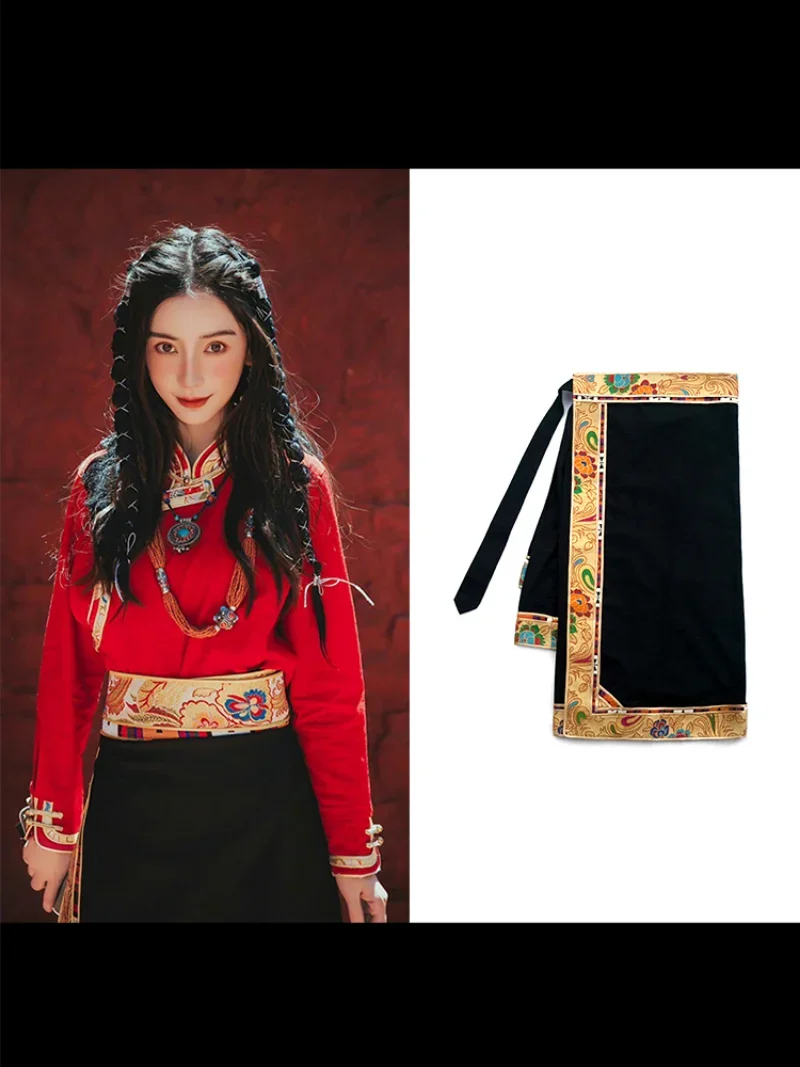 Traditional Tibetan Dress Wrap - Linen Dress Wrap incelemesi ve fiyatı