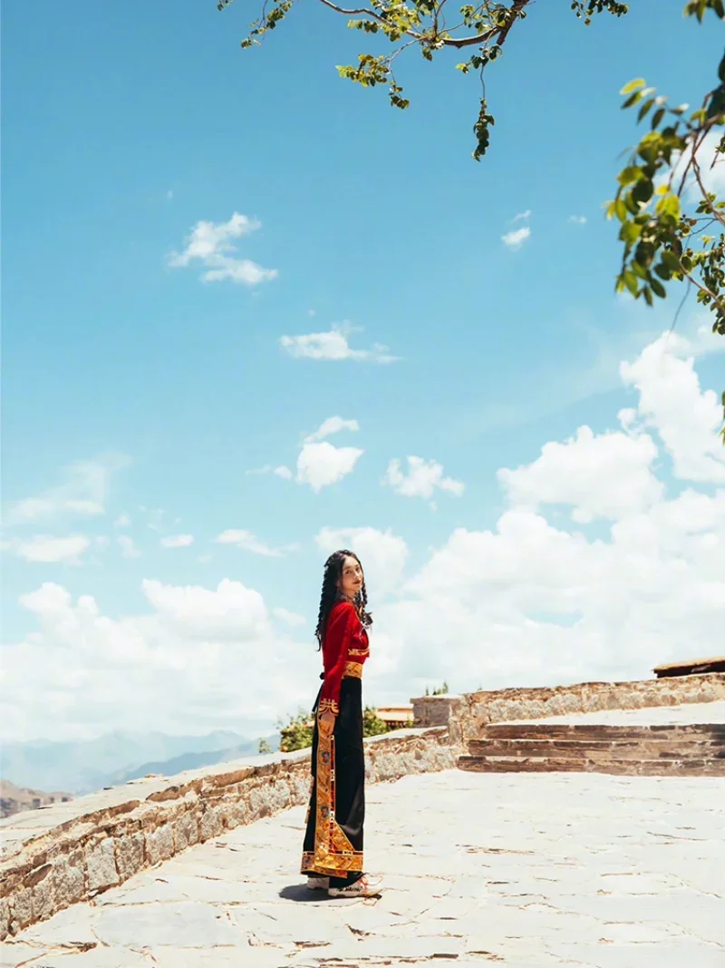 Traditional Tibetan Dress Wrap - Linen Dress Wrap incelemesi ve fiyatı