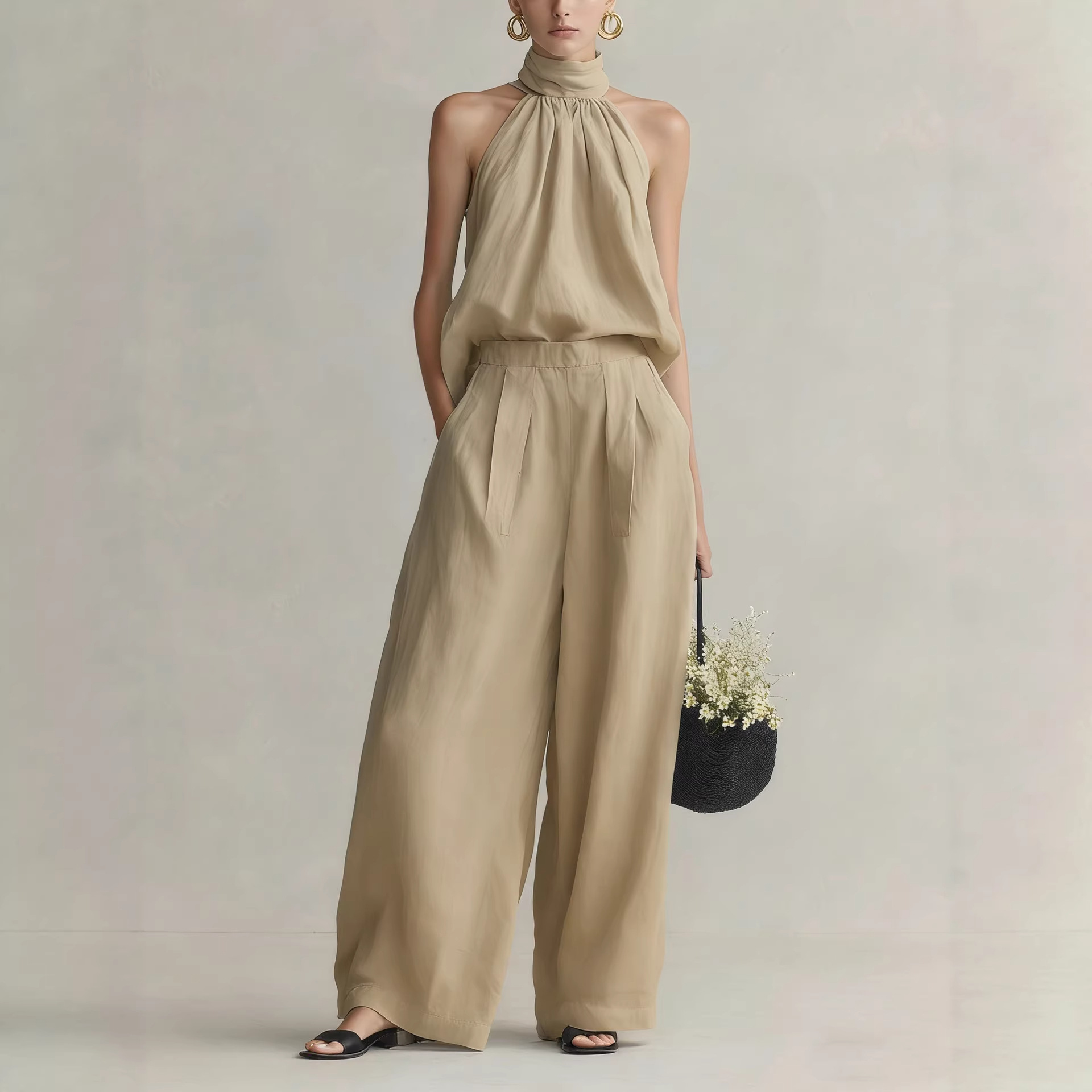 Women's 2026 Summer New Style  - Linen Pant Wide incelemesi ve fiyatı
