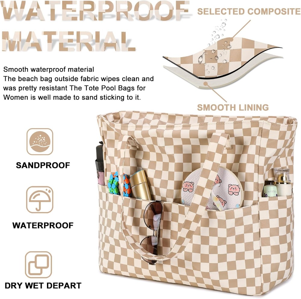 Extra Large Waterproof Beach T - Tote Bag Beach incelemesi ve fiyatı