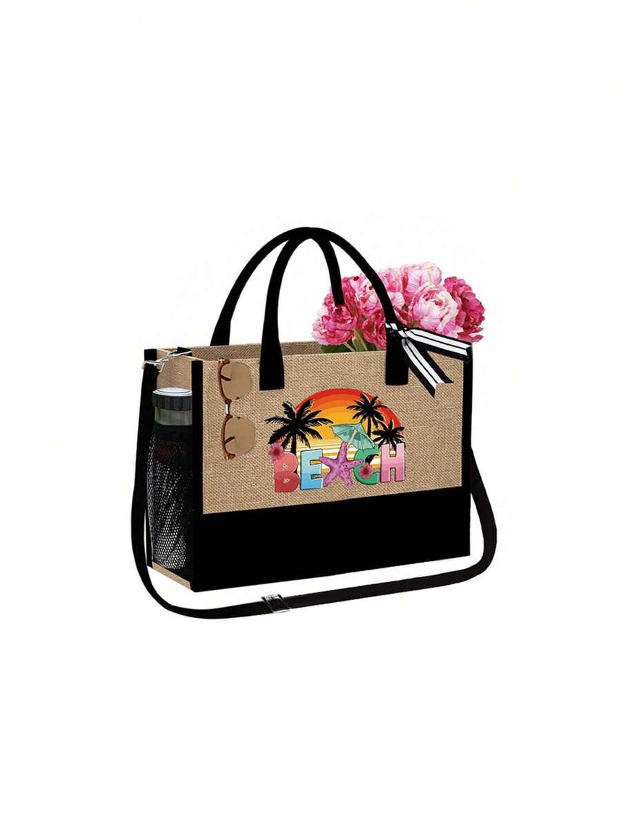 Beach Tote Bag Set With Sun Vi - Tote Bag Beach incelemesi ve fiyatı