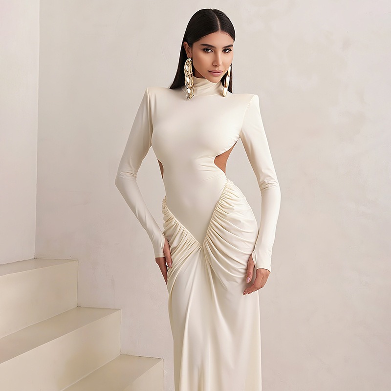 Women Backless Long Dress Turt - Maxi Dress Halter incelemesi ve fiyatı