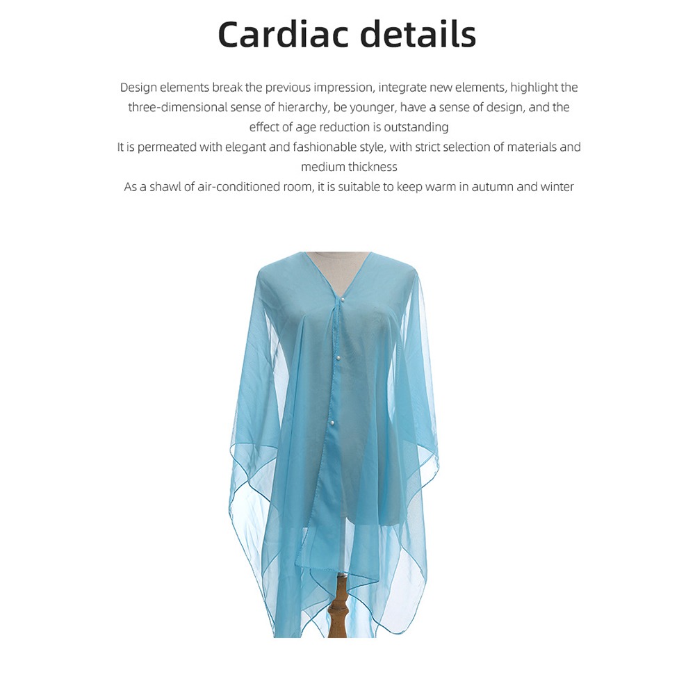 Fashion Solid color Shawl Scar - Cover Up Kaftan incelemesi ve fiyatı