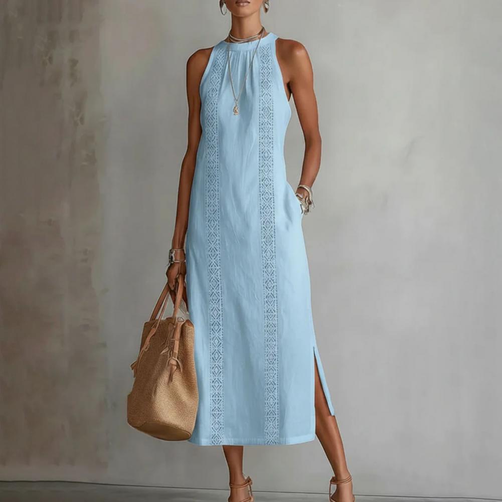 2026 Summer Dress for Women Sl - Linen Dress Wrap incelemesi ve fiyatı