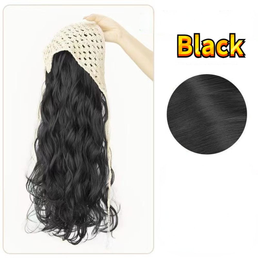 Fashion 65CM Wig Triangle Head - Headband Summer Knit incelemesi ve fiyatı