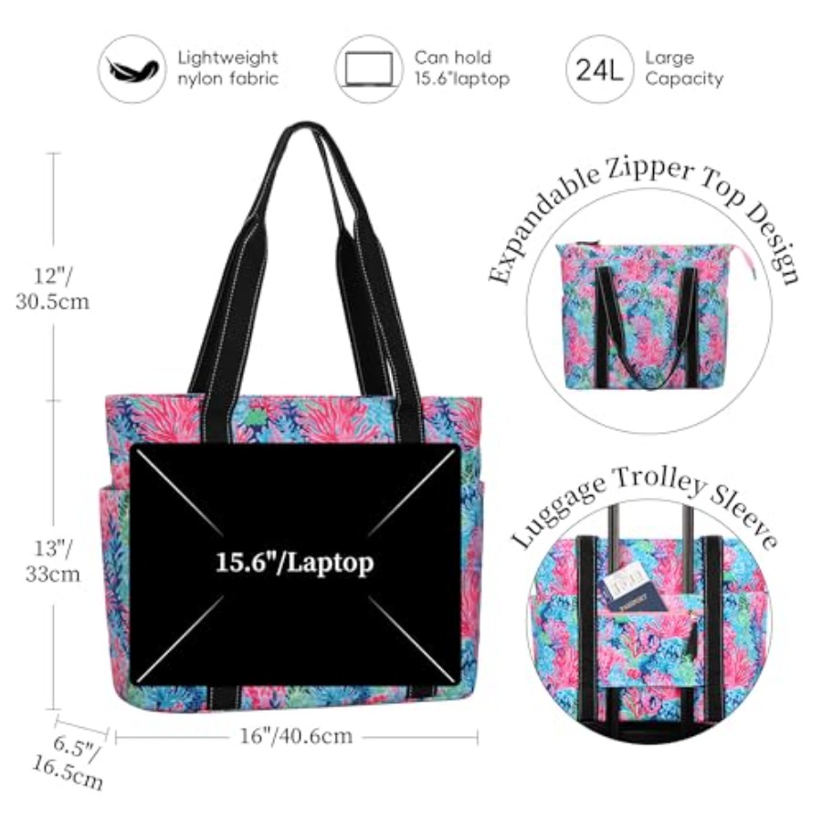 Tote Bag for Women with Laptop - Tote Bag Beach incelemesi ve fiyatı