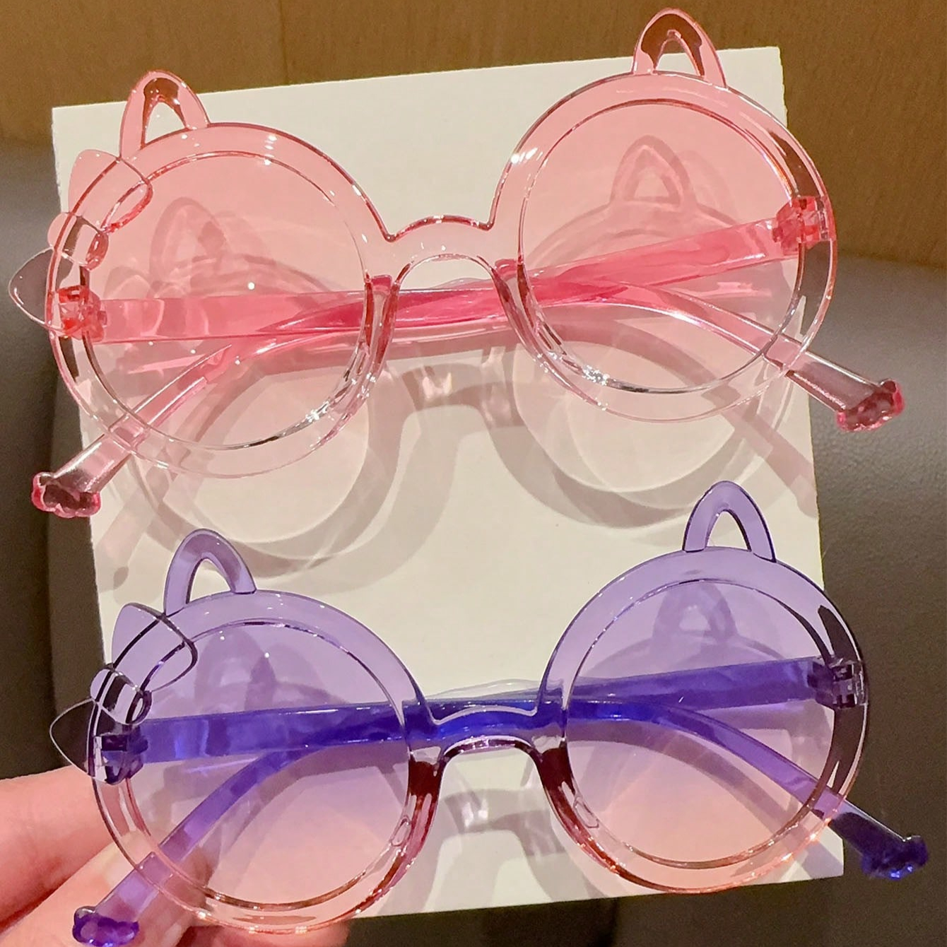 2/4Pcs 2025 Newest Cute Fashio - Sunglasses Cat Eye incelemesi ve fiyatı