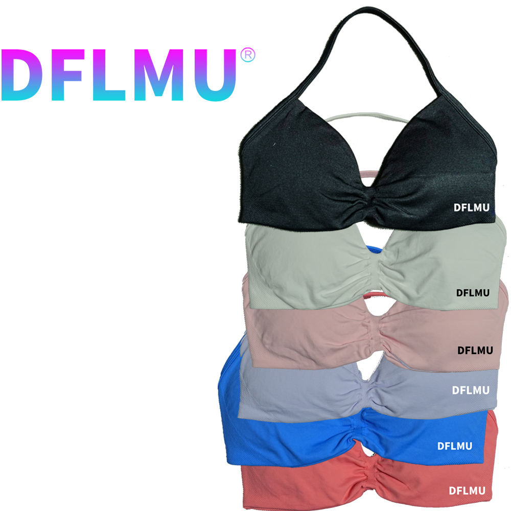 DFLMU Women Halter Sports Bra  - Crop Top Crochet incelemesi ve fiyatı