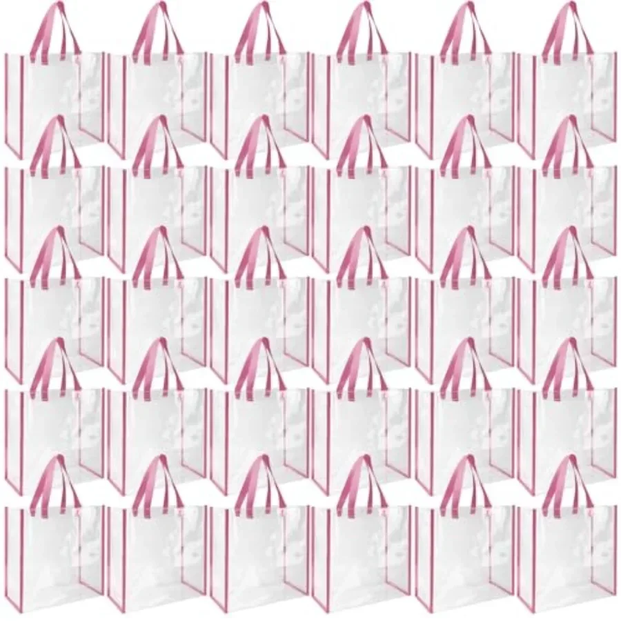 Pack 12x12x6 Inch Clear Tote B - Tote Bag Beach incelemesi ve fiyatı