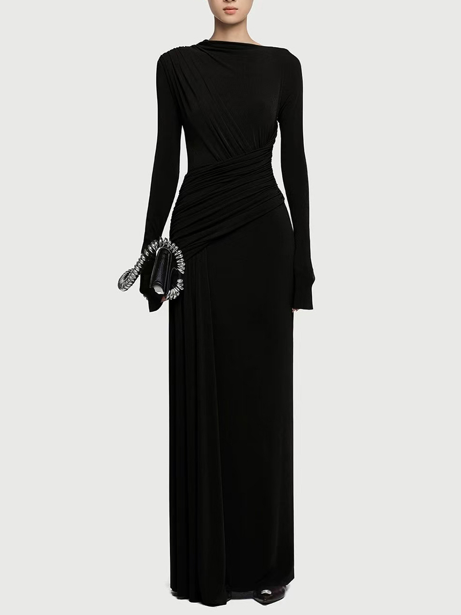 TWOTWINSTYLE Solid Slimming Dr - Linen Dress Wrap incelemesi ve fiyatı