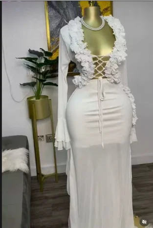 Fashion Women Set Mesh Full Sl - Crop Top Crochet incelemesi ve fiyatı
