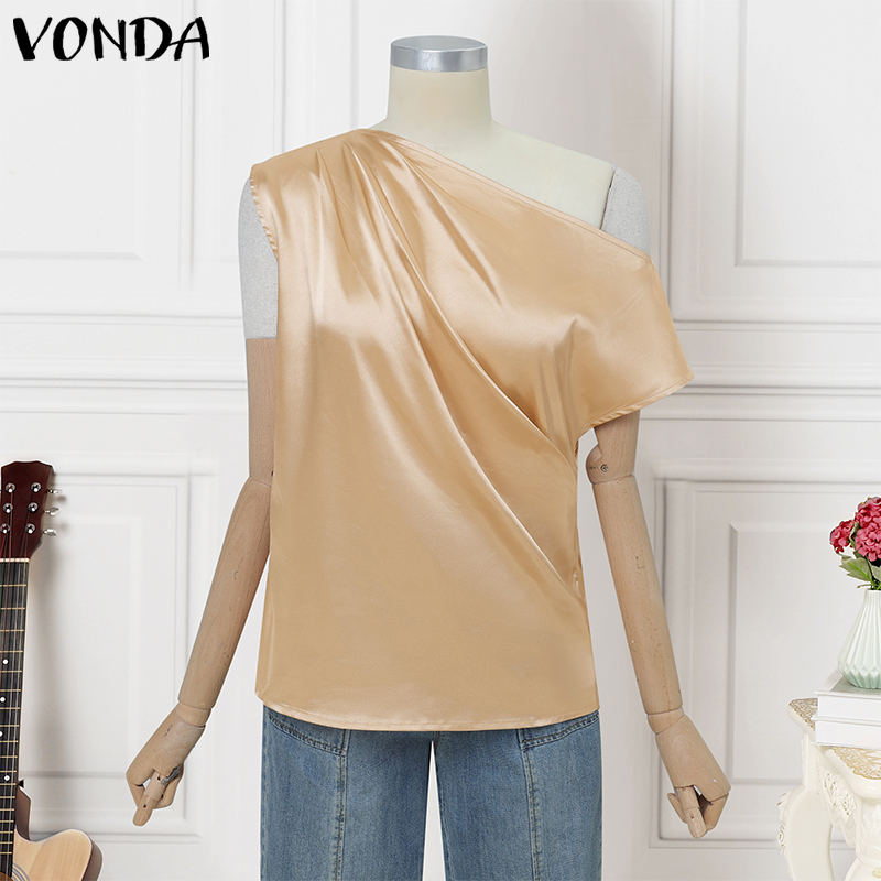 Plus Size 5XL VONDA Women Blou - Blouse Off Shoulder incelemesi ve fiyatı