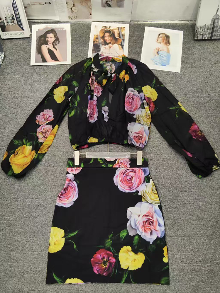 Retro flower print long-sleeve - Romper Floral Print incelemesi ve fiyatı