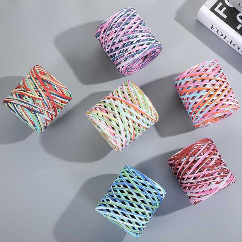 200M Raffia paper rope Straw Y - Crochet Bag Raffia incelemesi ve fiyatı