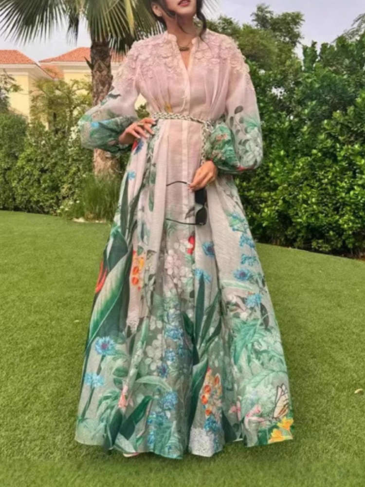 Elegant Maxi Dress for Women V - Linen Dress Wrap incelemesi ve fiyatı