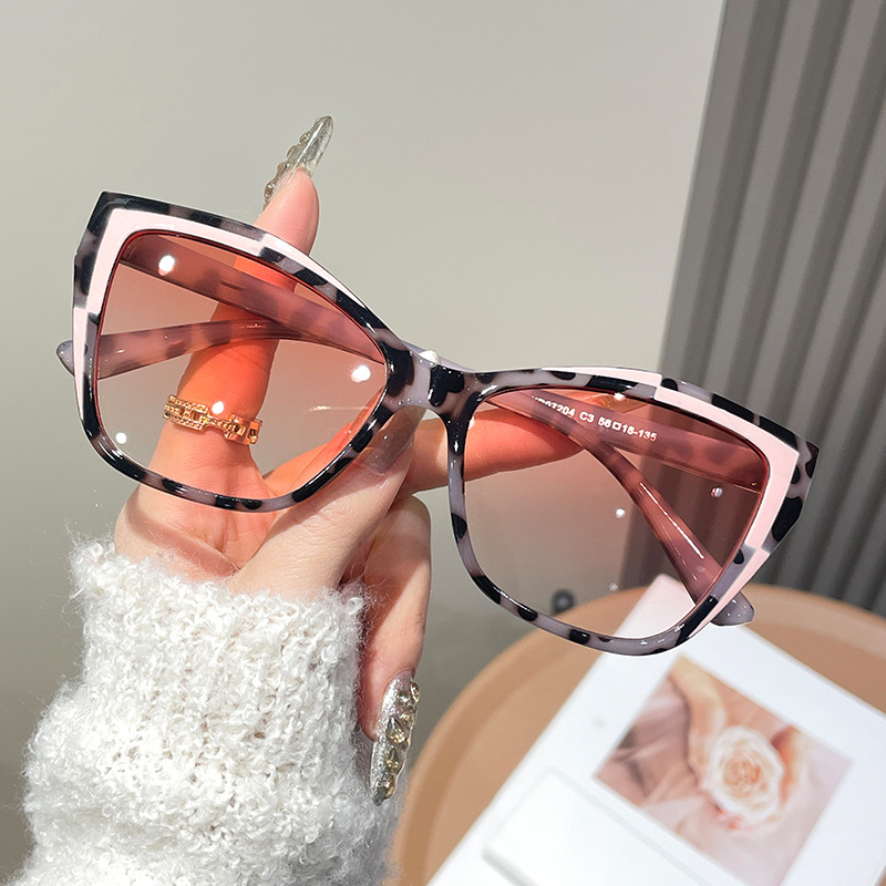 Women Color Block Cat Eye Eyeg - Sunglasses Cat Eye incelemesi ve fiyatı