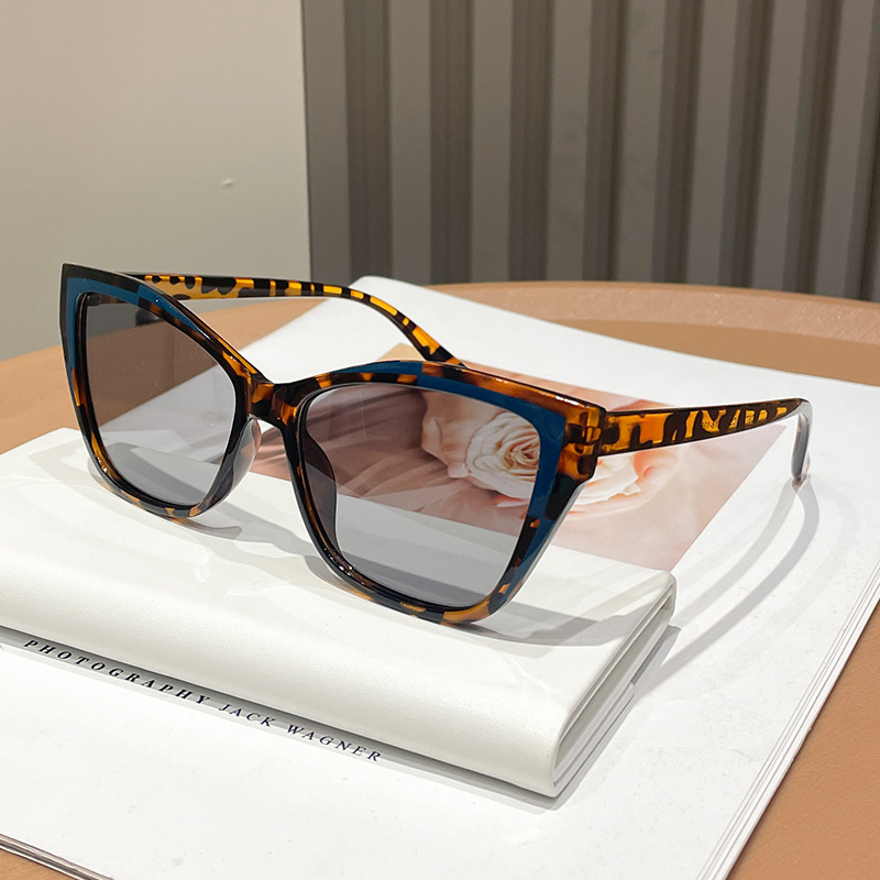 Women Color Block Cat Eye Eyeg - Sunglasses Cat Eye incelemesi ve fiyatı
