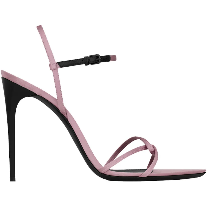 Pink Strappy Luxury Heeled San - Sandal Strappy Heeled incelemesi ve fiyatı