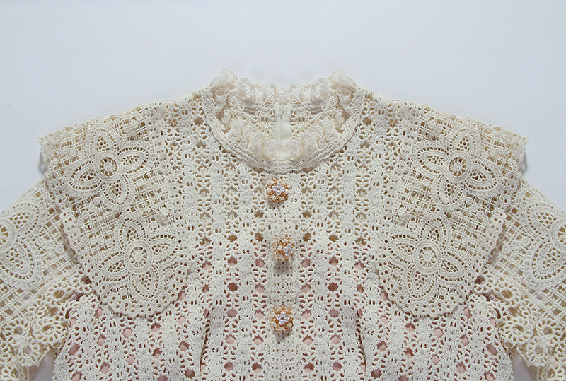 2025 New Temperament Hollow-ou - Linen Dress Wrap incelemesi ve fiyatı