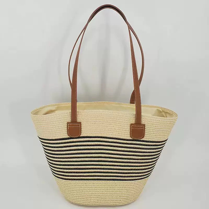 CLAREGQI  Women's Striped Stra - Tote Bag Beach incelemesi ve fiyatı
