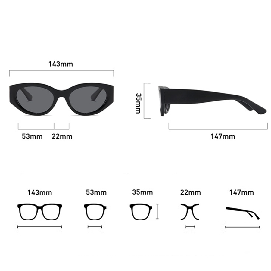 Women Men Classic Cat-Eye Pola - Sunglasses Cat Eye incelemesi ve fiyatı