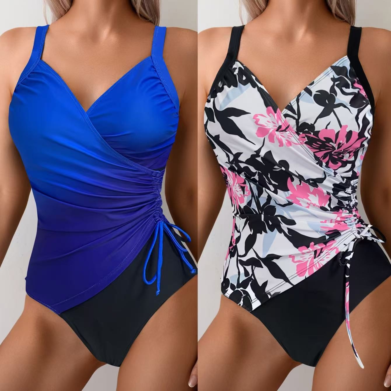 Woman Tankini Tummy Control Bi - Swimsuit Bikini Ruched incelemesi ve fiyatı