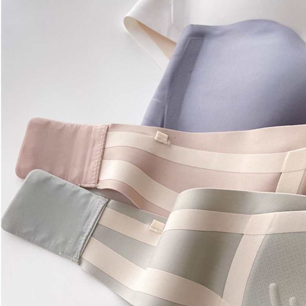 Solid Color Strapless Wrapped  - Bralette Triangle Set incelemesi ve fiyatı