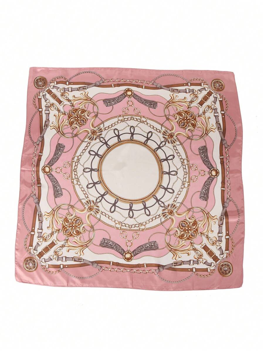 1pc Women's Light Pink Printed - Headband Summer Knit incelemesi ve fiyatı