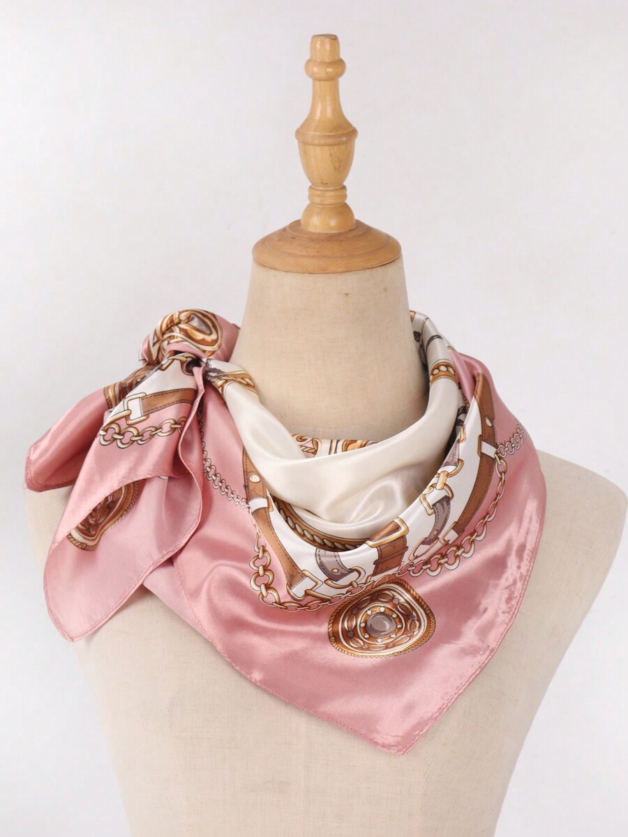 1pc Women's Light Pink Printed - Headband Summer Knit incelemesi ve fiyatı