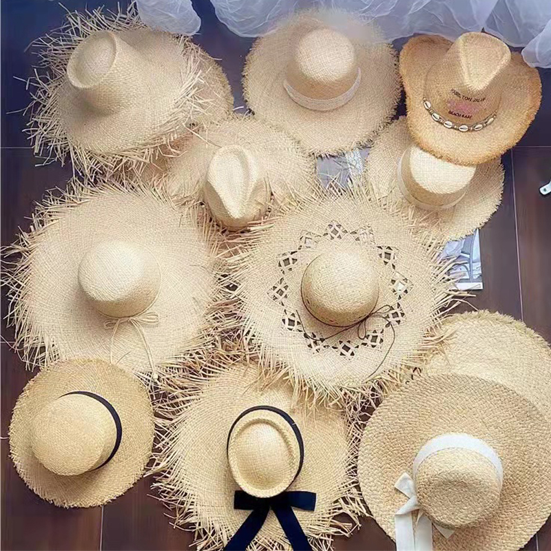 New Women Summer Natural Raffi - Hat Floppy Wide incelemesi ve fiyatı