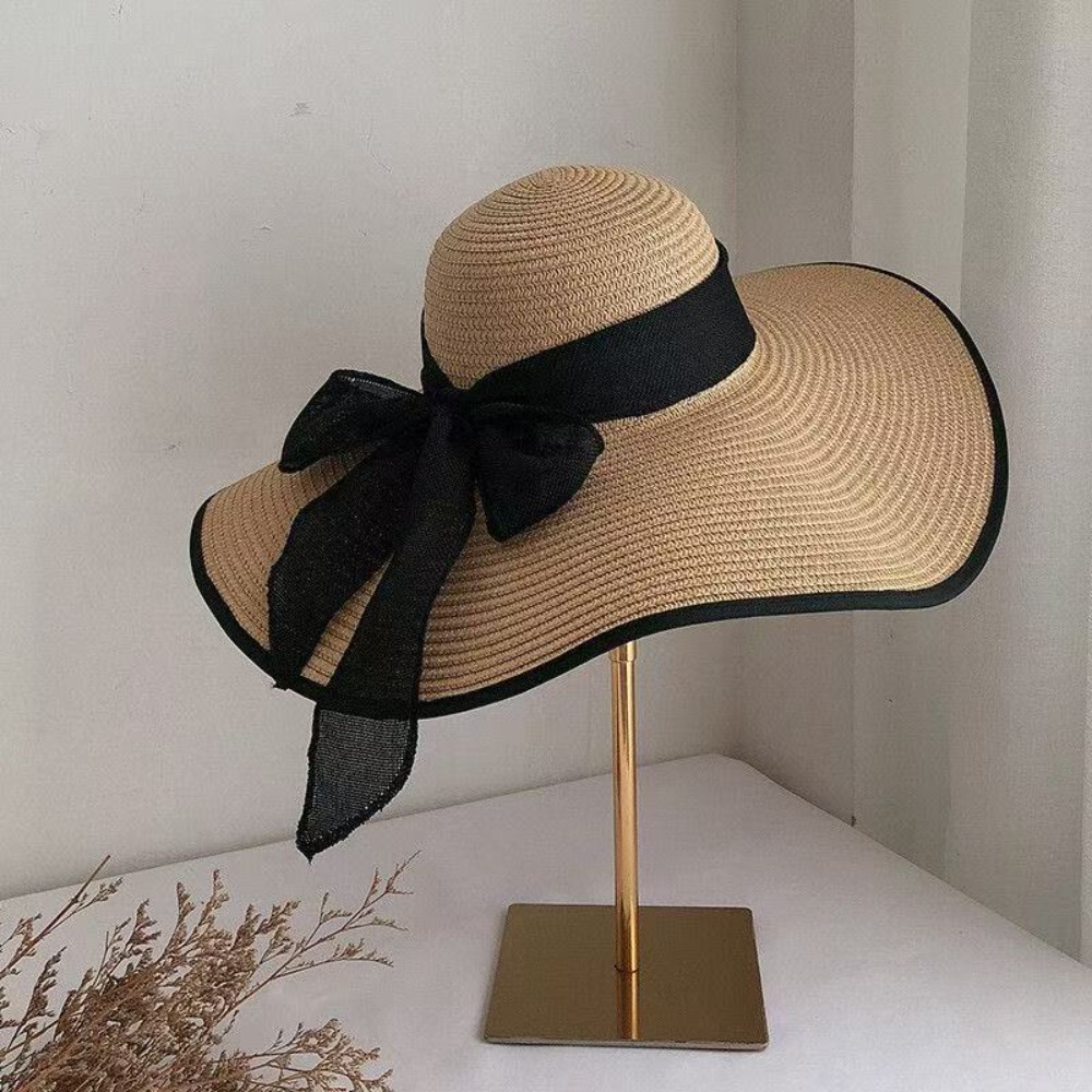 Women Summer Wide Brim Straw H - Hat Floppy Wide incelemesi ve fiyatı