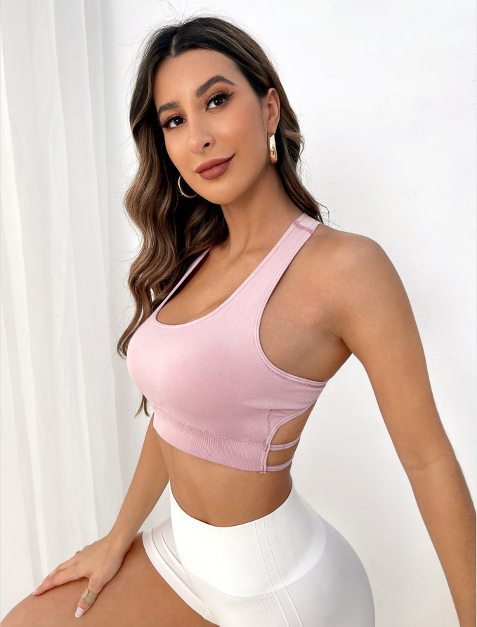 Breathable Sports Bra Fitness  - Crop Top Crochet incelemesi ve fiyatı