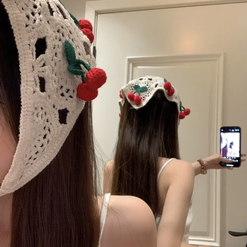 Sweet French Pastoral Style Tr - Headband Summer Knit incelemesi ve fiyatı