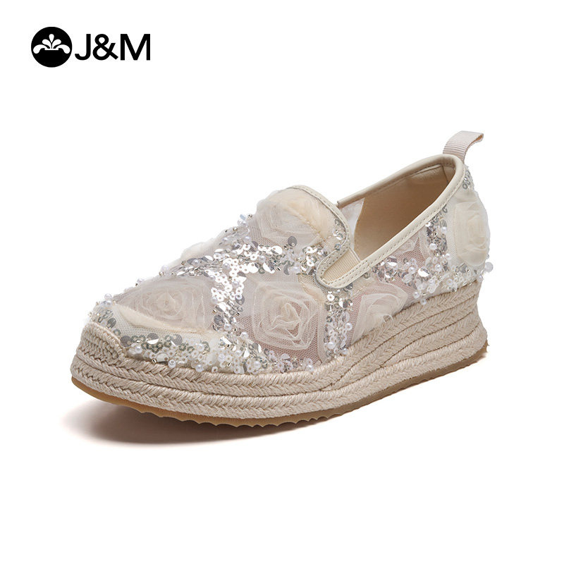 2026 J&M Women Wedges Fashion  - Wedge Espadrille Women incelemesi ve fiyatı