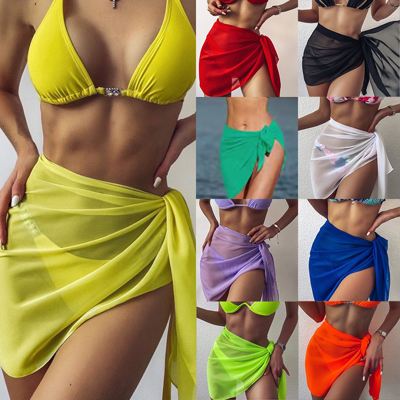 Women Chiffon Swimwear Cover U - Cover Up Kaftan incelemesi ve fiyatı