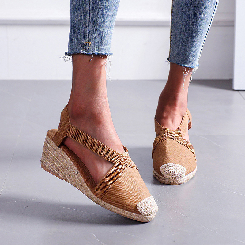 2026 Summer Women's Sandals St - Wedge Espadrille Women incelemesi ve fiyatı