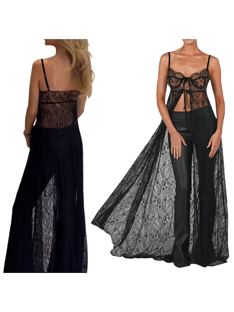 Women Lace Floral See Through  - Kimono Sheer Floral incelemesi ve fiyatı