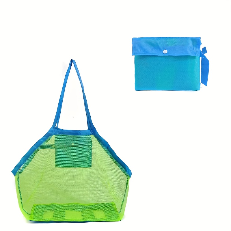 1pc Large Mesh Beach Tote Bag  - Tote Bag Beach incelemesi ve fiyatı