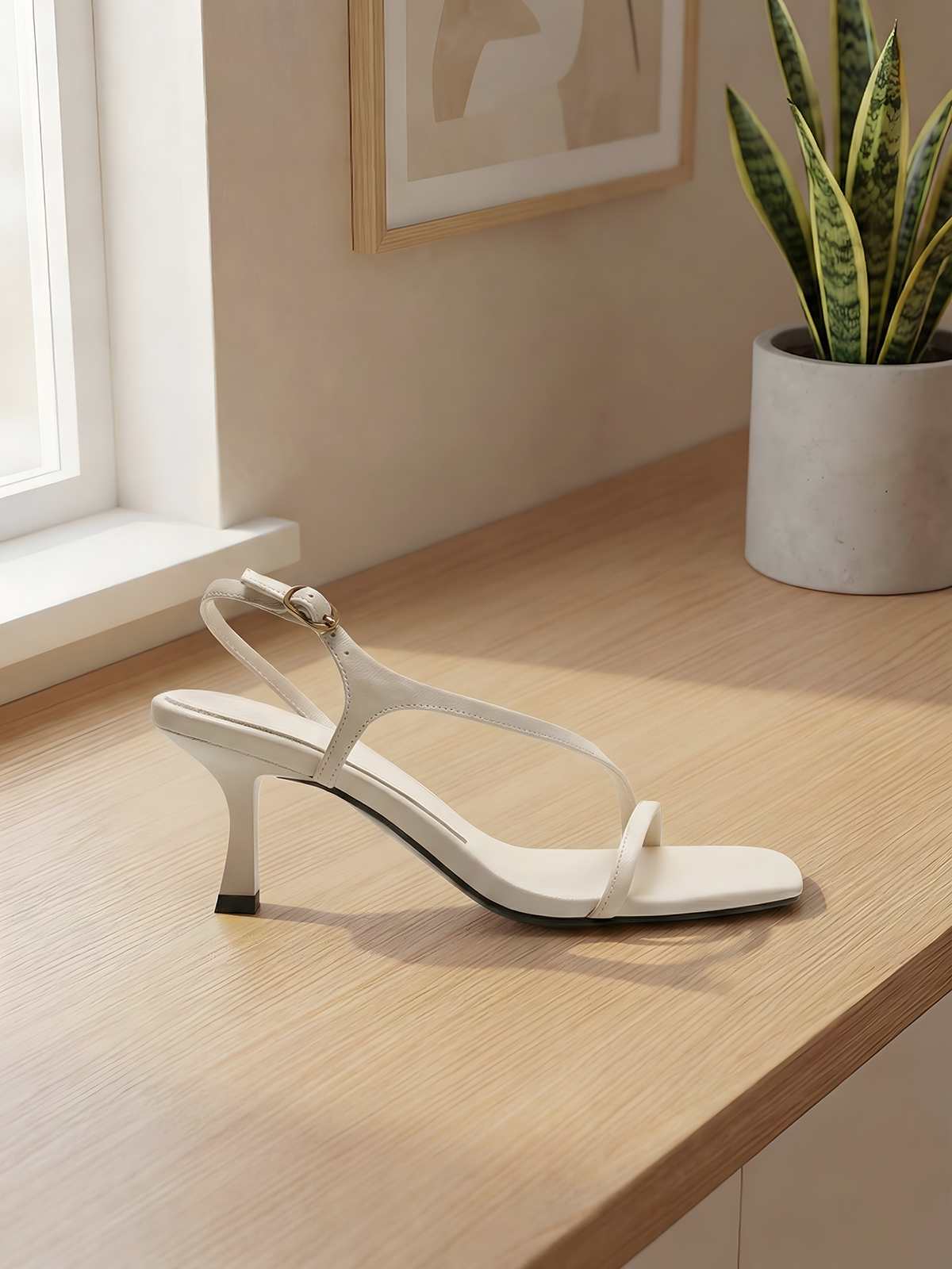Elegant Genuine Leather Strapp - Sandal Strappy Heeled incelemesi ve fiyatı