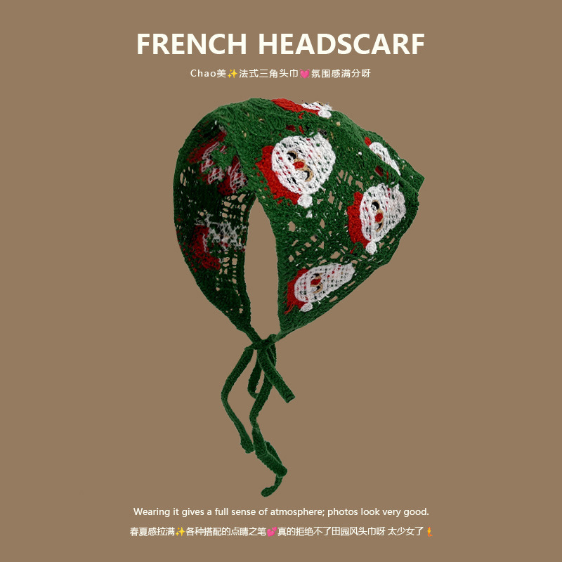 Knit Triangle Headband French  - Headband Summer Knit incelemesi ve fiyatı