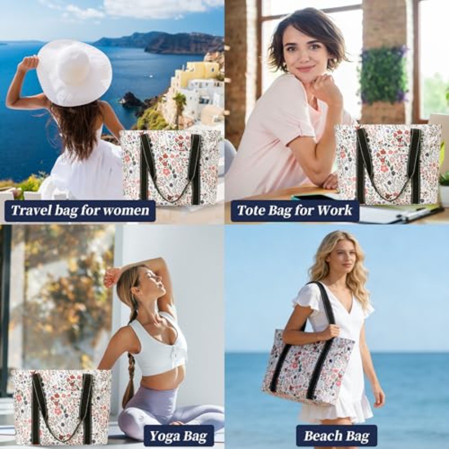 Tote Bag for Women with Laptop - Tote Bag Beach incelemesi ve fiyatı