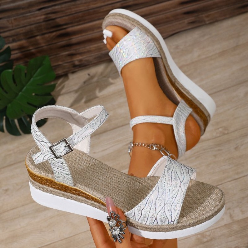 Wedge Sandals for Women White  - Wedge Espadrille Women incelemesi ve fiyatı